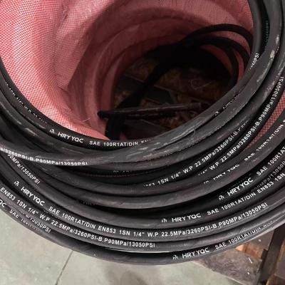 China No Oil Leakage SAE 1SN One Layer Hydraulic Rubber Hose For Low Pressure Machine, Oil, Water, Gas. for sale