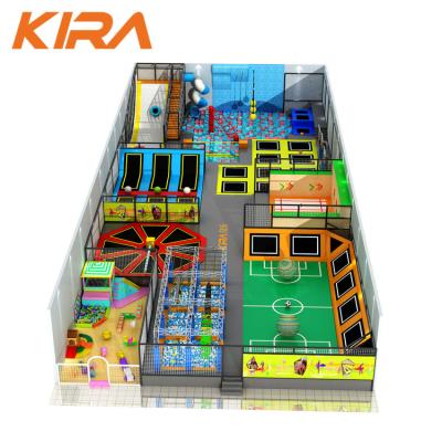 China Body Fitness+jumping Play Trampoline Park Action Plan Bouncy Interactive Indoor Trampoline Park For Amusement Park for sale