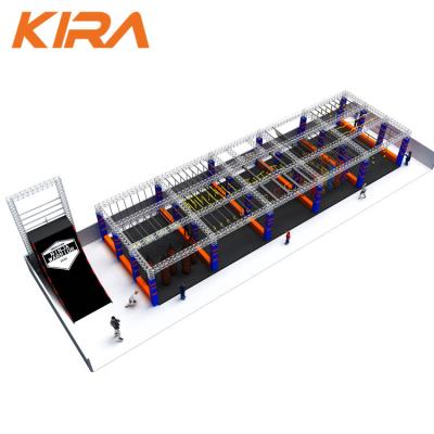 China Safety Amusement Equipment Ninja Warrior Playground Ninja Course For Kids Indoor Playground for sale