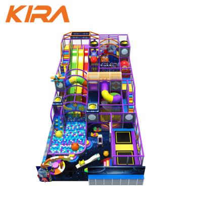 China Ninja Theme Indoor Soft Wall Climbing Playground Equipment Trampoline Soft Commercial Park for sale