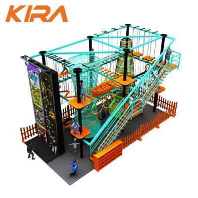 China Customized Adventure Team Building Ropes Course Indoor Ropes Chase Challenge For Adventure Park for sale