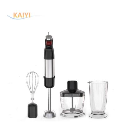 China China Factory Multifunctional 4 in 1 Electric Set Blender Chopper Hand Blender Stick Quiet Motor Kitchen Machine Set for sale