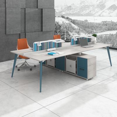 China Modular Office Workstation Office Furniture Modern Workstation Partition Furniture Office Desk for sale