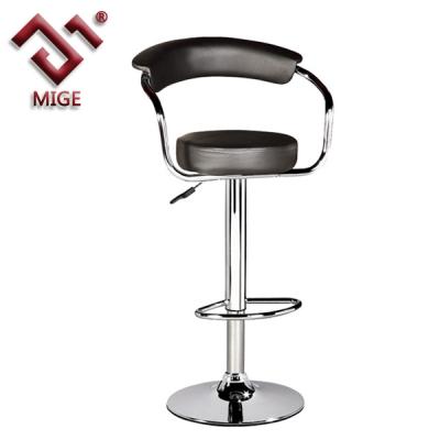 China Black Lift Chair Products Best Selling Saddle Seat Counter Sneaks Upholstered Bar Height Chairs for sale