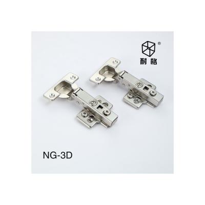 China Modern Quality Furniture Hinge Nickel Plated 3D Guaranteed Fit Hydraulic Hinge for sale