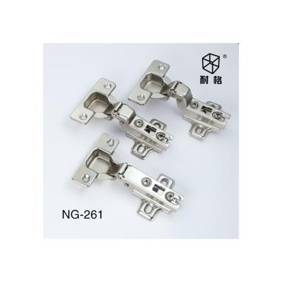 China Modern Cheap Quality Furniture Hinge Nickel Plated Two Way Normal Hinge for sale