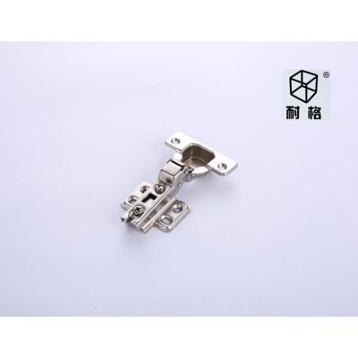 China New Type Modern Nickel Plated Good Price Furniture Hinge Two Way Normal Hinge 52 Grams for sale