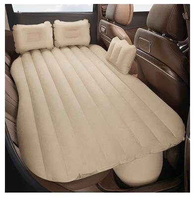 China Outdoor Inflatable Car Sleep Mattress SUV Air Bed Ergonomically Inflatable Foldable Comfortable Mattress for sale