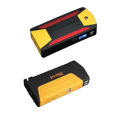 China High Multifunctional Car Engine Power Car Jump Starter Emergency Tool 12V Car Jump Starter Power Bank China With LED Light for sale