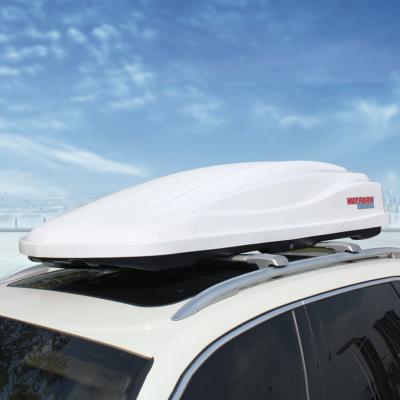 China 4S Specialized Universal Roof Rack Cargo Box Roof Rack Box Wholesale High Quality Not Easy To Damage ABS 500L White Material 1 Set Univesal for sale