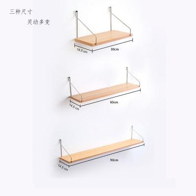 China Storage Wall Shelves Decorative Floating Shelf Shelves For Living Room Kitchen Hallway for sale