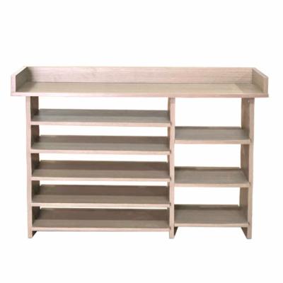 China Modern Style Shoe Cabinet Shoe Storage Single Wooden High End Rack Shoe Storage Cabinet for sale