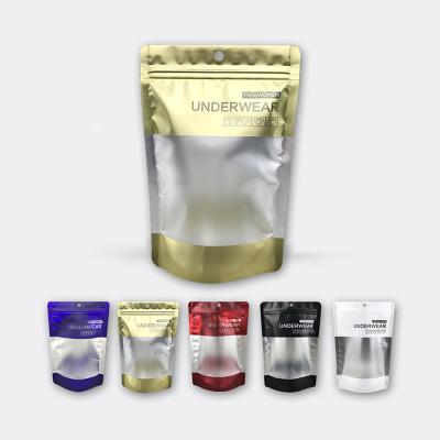 China Eco-friendly 3.5g Smell Proof Bag plastic Soft Touch Edibles Packaging Matte Mylar Bags for sale