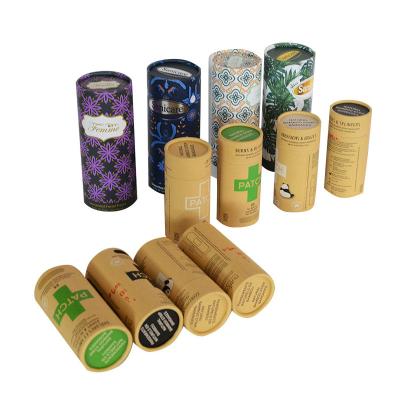 China Eco-friendly Jubilance Creative round Kraft round paper tube packaging food packaging Eco Material Product for sale