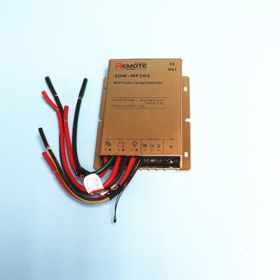 China Charger Controller IP67 10A/20A MPPT Solar System Charge Controller for sale