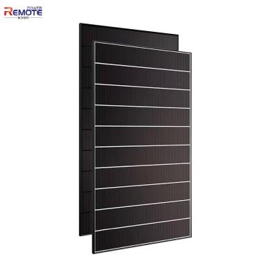 China Chinese All Black Solar Panel Rotterdam EU Warehouse 400W 410W 415W 425W Felt Mono Solar Panel 600*950mm for sale