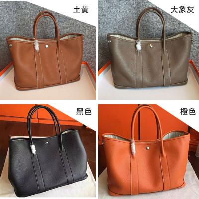 China high quality 36cm women lychee leather bags handbags fashion brand designer handbags LR-P01 for sale