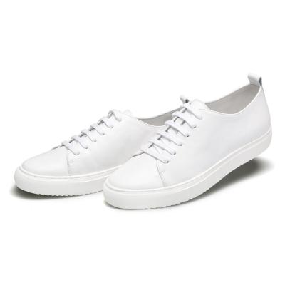 China high quality white lovers shoes genuine cowhide shoes couples leather shoes lovers sneakers popular trainers BS-B3 for sale