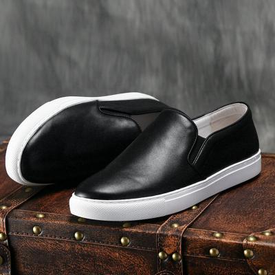 China high quality slip-up shoes cowhide leather shoes couples loafers lovers sneakers lovers loafers lovers loafers BS-B3 for sale