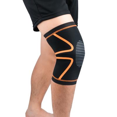 China Hot Sale Sports Knee Brace Light And Thin Elasticity Adjustable Breathable Knee Support for sale