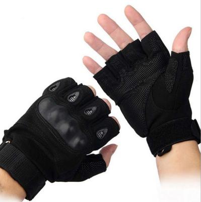 China Adjustable Elasticity Half Finger Tactical Gloves Hand Fitness Mountaineering Tactical Gloves for sale