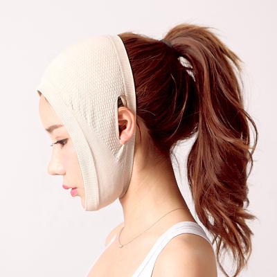 China Face Shaper Elastic And Breathable Face Slimming Line Face Shaper Anti Wrinkle Strap Face Care Bandage V Facial Tools for sale