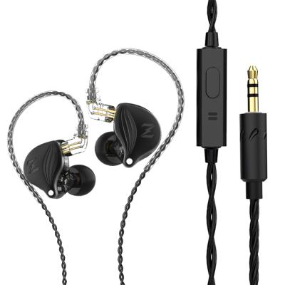 China In-Ear QKZ ZAX2 In Ear Headphones Bass Metal Earbuds Sport Noise HIGH FIDELITY Dynamic Ear Canceling Headset Monitor for sale