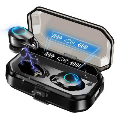 China T19 Bluetooth 5.0 TWS Wireless In-ear Earphone Touch Digital Display Waterproof Bluetooth Earbuds For IOS / Android for sale