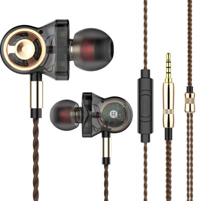 China QKZ CK10 3DD In-ear Stereo Sound Canceling In Headset Headphones With Mic for sale