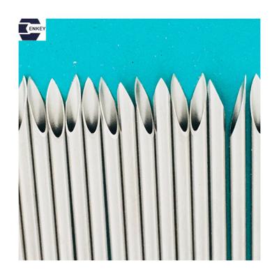 China Injection and puncture factory direct sale soft cannula medical stainless steel cannula pointed needle for sale