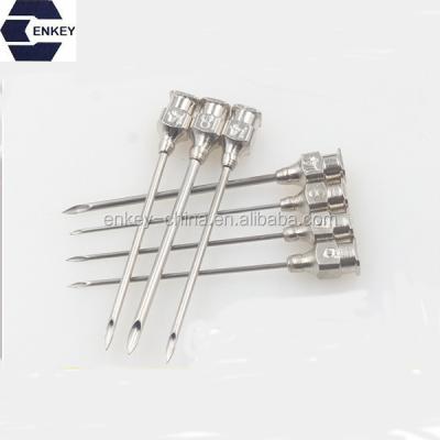 China Veterinary Injection SUS304 Stainless Steel Cannula Needles / Veterinary Cannula Injection Needles For Animals / Meat Inject for sale