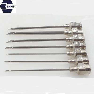 China Stainless Steel Veterinary Needles Puncture And Injection 14G~30G Types / Sizes Of Veterinary Needles For Animal Injection Use for sale