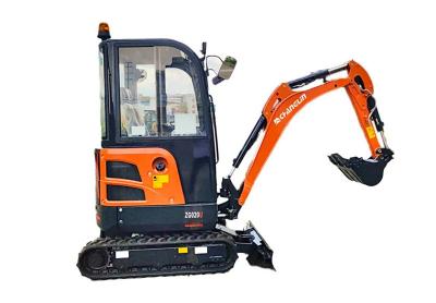 China ZG020U Miniexcavator 2 Tone Tailless Bucekt 0.05M³ With Cabin EPA Rubber Track Kubota CAT JCB for sale