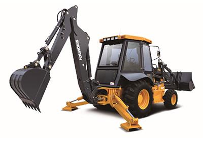 China 630 Wheeled Backhoe Loader Compact WZ30-25 Backhoe Excavator Loader for sale