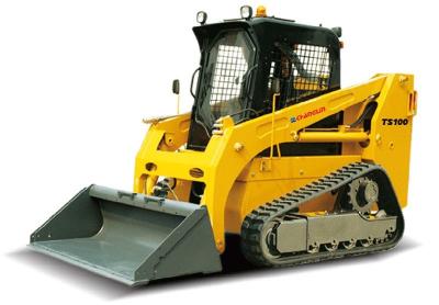 China 74KW Track Skid Steer Loader TS100 Skid Steer Construction Equipment for sale