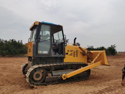 Chine Farm Mini Tracked Dozer G120 120HP avec moteur YTO chinois similaire D6 D7 D8 à vendre