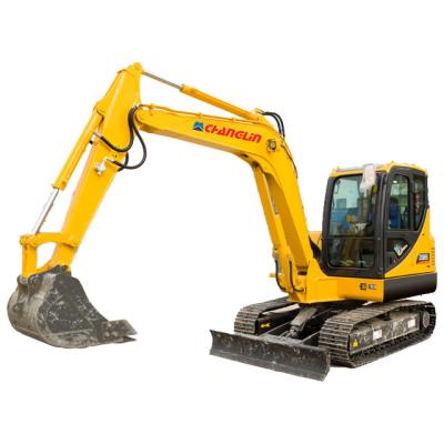 China Mini Excavator Machine ZG065S Ergonomic Design With Spacious Driving Space for sale