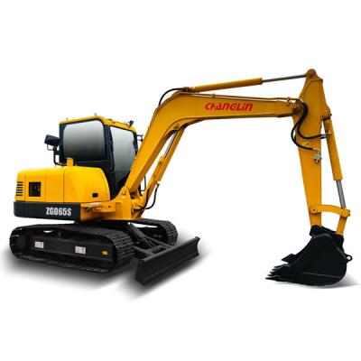 China Yanmar Mini Excavator ZG065S Ergonomic Design With Spacious Driving Space for sale