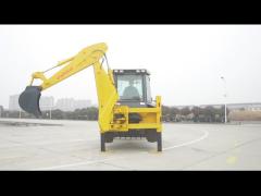 630 Wheeled Backhoe Loader Compact WZ30-25 Backhoe Excavator Loader