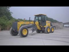 PY240H Heavy Equipment Road Grader with Flexible Blade Suspension