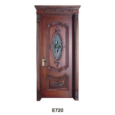 China Factory Direct Melamine Wooden Swing Door Low Price Foshan Wood Panel Door for sale