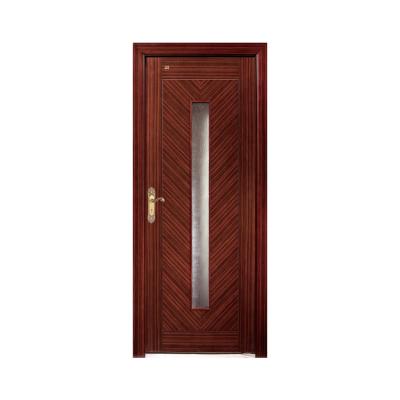 China Hot Sale Interior Swing Cherry Wood Door Chinese Design for sale