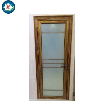 China Modern Hotel Bathroom Door Designs Home Aluminum Toilet Door Manufacturer for sale