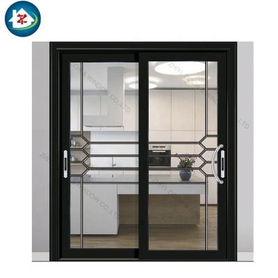 China Wholesale modern hotel aluminum sliding glass doors with kinlong hardware for sale