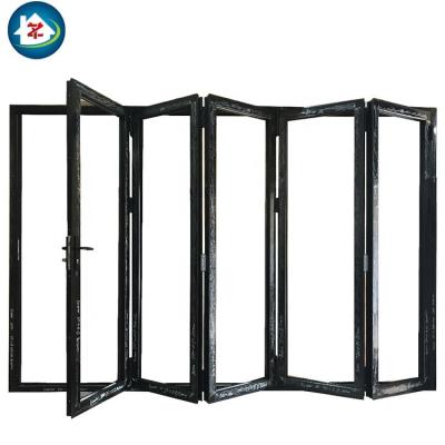 China Sound Insulation Sound Insulation Good Thermal Break Aluminum Folding Door for sale