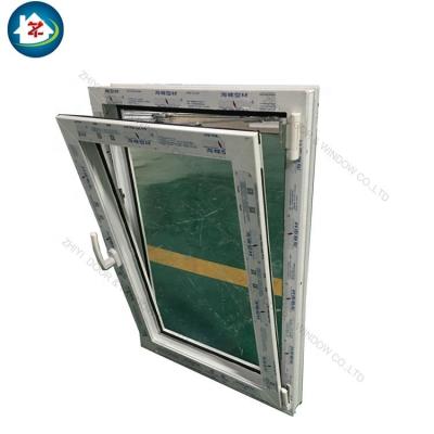 China Folding screen new design pvc windows upvc tilt turn window manufacturer for sale