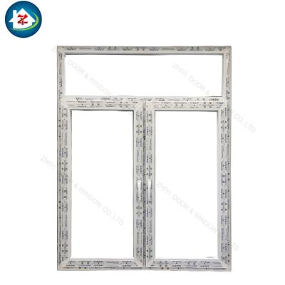 China Decorative Swing PVC Casement Window Security Bars For Casement Windows for sale