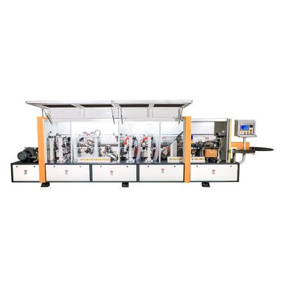 China New machinery repair shops cabinet corner balancing professional furniture board 45 degree dark edging machine for sale