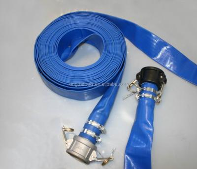 China Irrigation PVC Layflat Hose with CAMLOCK for sale