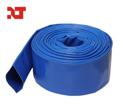 China Water Discharge 3 Inch 2 Bar High Quality Water Discharge PVC Layflat Hose for sale